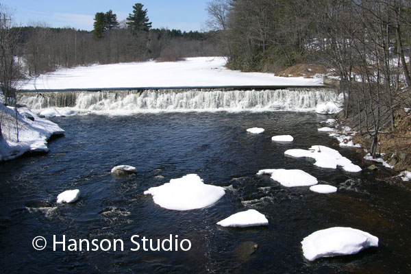Peterborough, NH - Falls - Winter